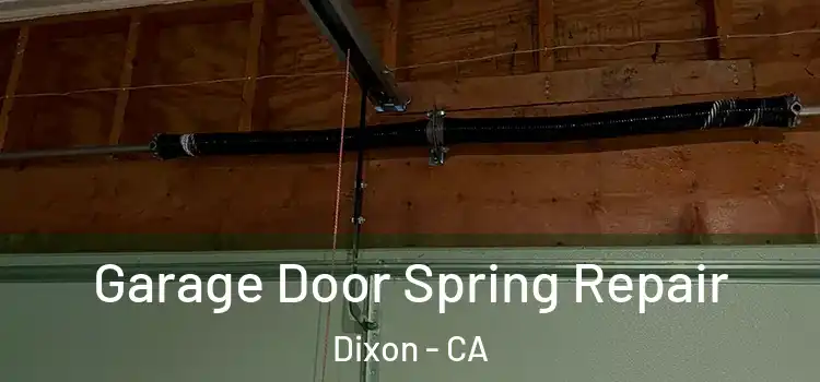  Garage Door Spring Repair Dixon - CA