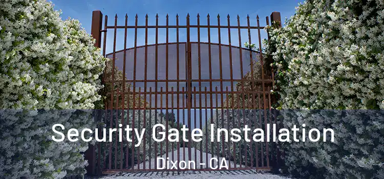 Security Gate Installation Dixon - CA