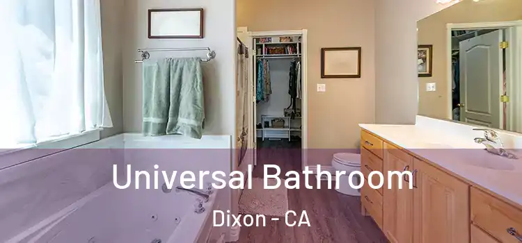  Universal Bathroom Dixon - CA